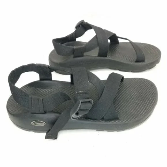 Chaco | Shoes | Chaco Z Cloud Black Strappy Sandals Open Toe  display picture 3